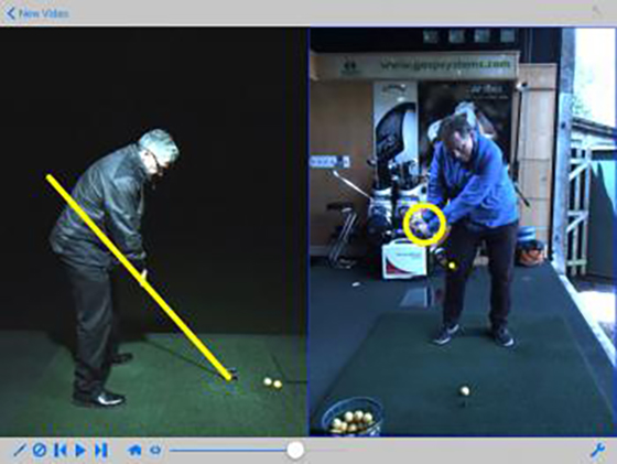 Golf swing app